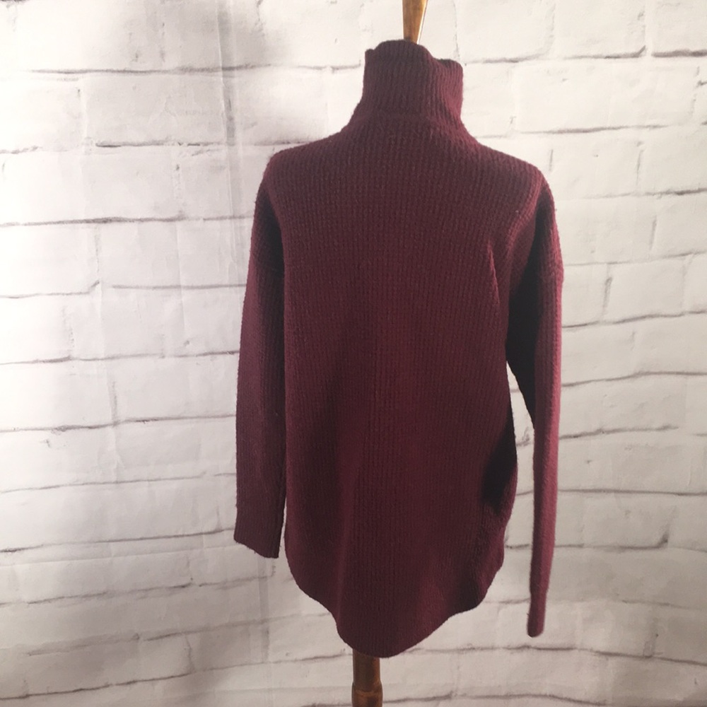 Madewell Solid Aria Turtleneck Sweater - image 5